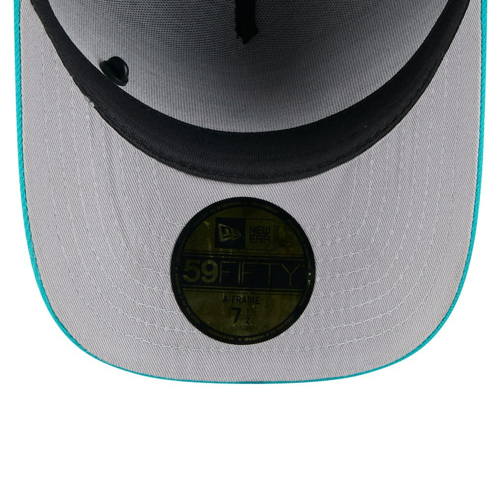 2025 NFL Draft On Stage A-Frame 59FIFTY Fitted Hat - Miami Dolphins Hats