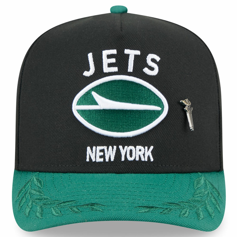 2025 NFL Draft On Stage A-Frame 59FIFTY Fitted Hat - New York Jets Hats