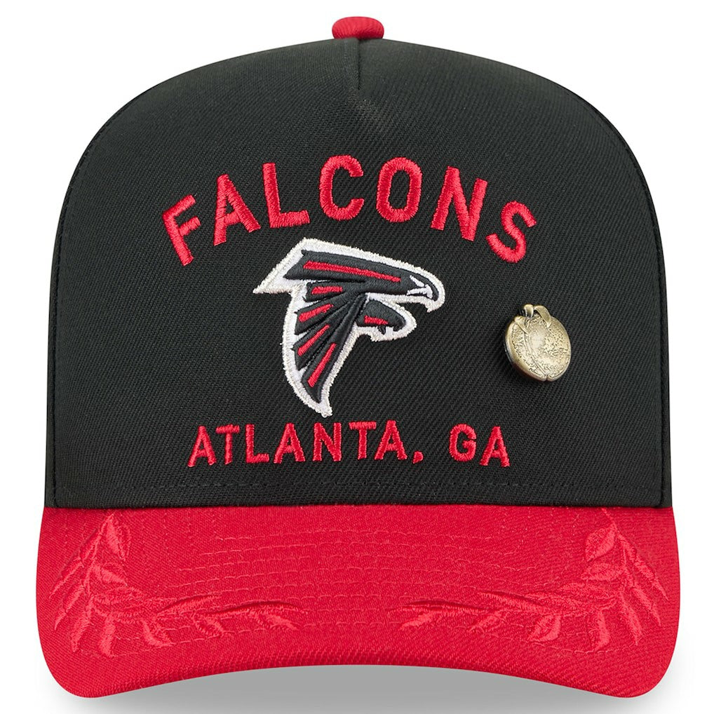 2025 NFL Draft On Stage A-Frame 59FIFTY Fitted Hat - Atlanta Falcons Hats