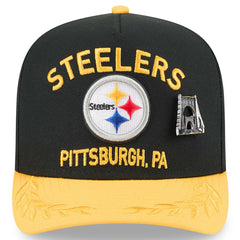 2025 NFL Draft On Stage A-Frame 59FIFTY Fitted Hat - Pittsburgh Steelers Hats