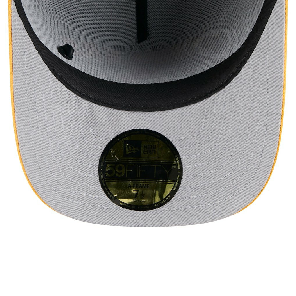 2025 NFL Draft On Stage A-Frame 59FIFTY Fitted Hat - Pittsburgh Steelers Hats
