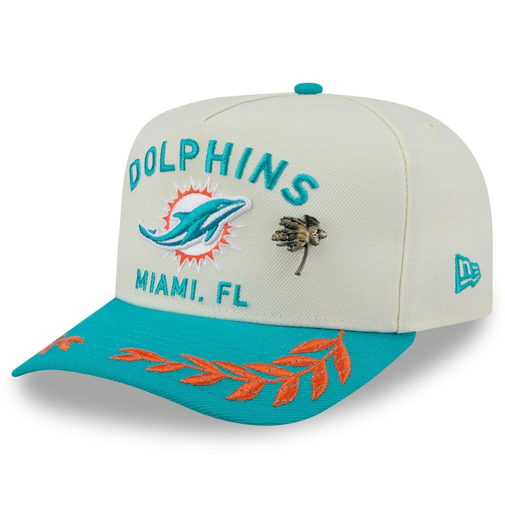 2025 NFL Draft A-Frame 59FIFTY Fitted Hat - Miami Dolphins Hats