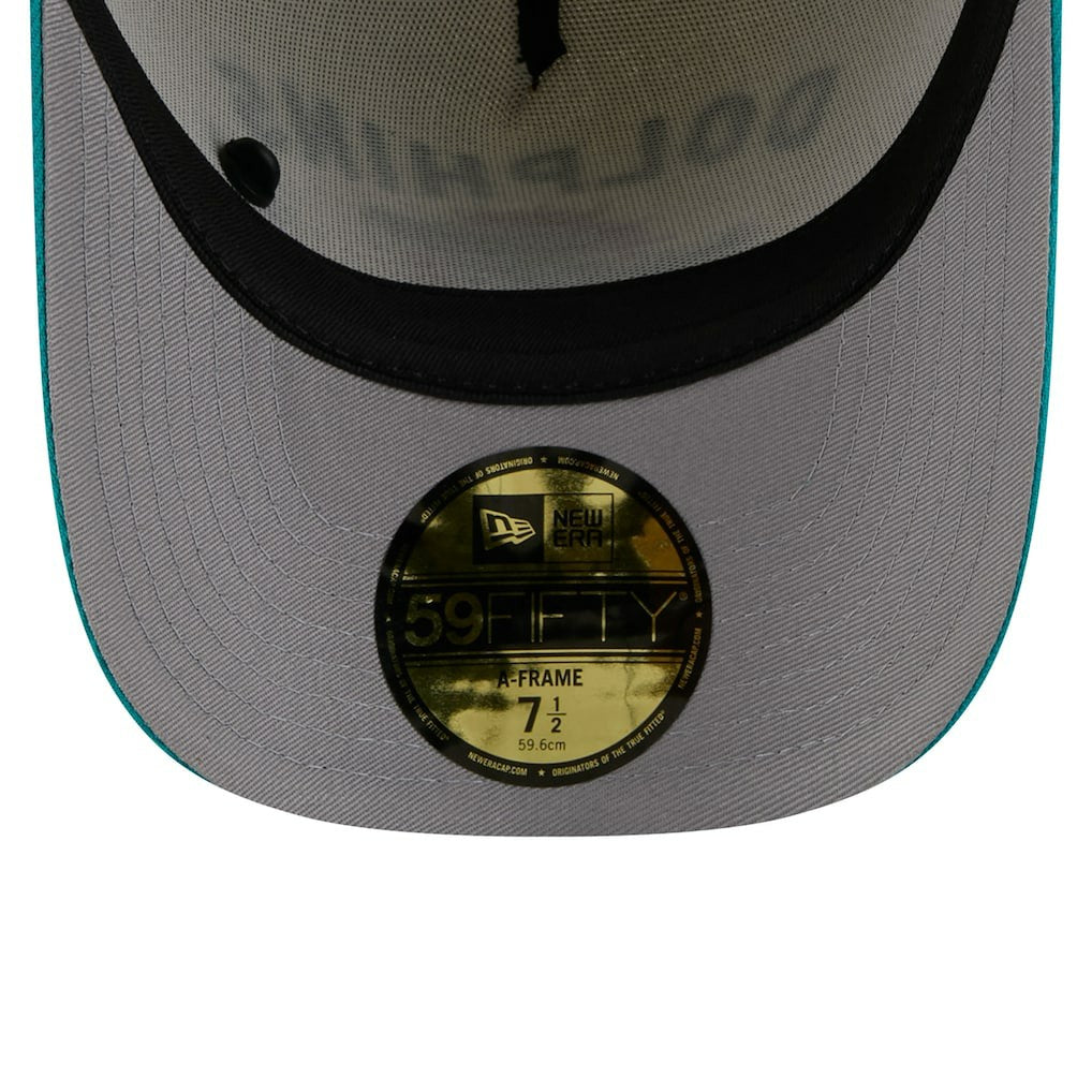 2025 NFL Draft A-Frame 59FIFTY Fitted Hat - Miami Dolphins Hats