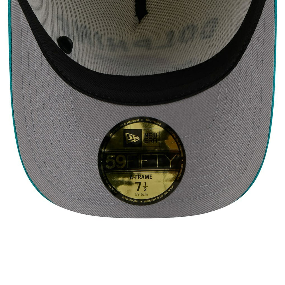 2025 NFL Draft A-Frame 59FIFTY Fitted Hat - Miami Dolphins Hats