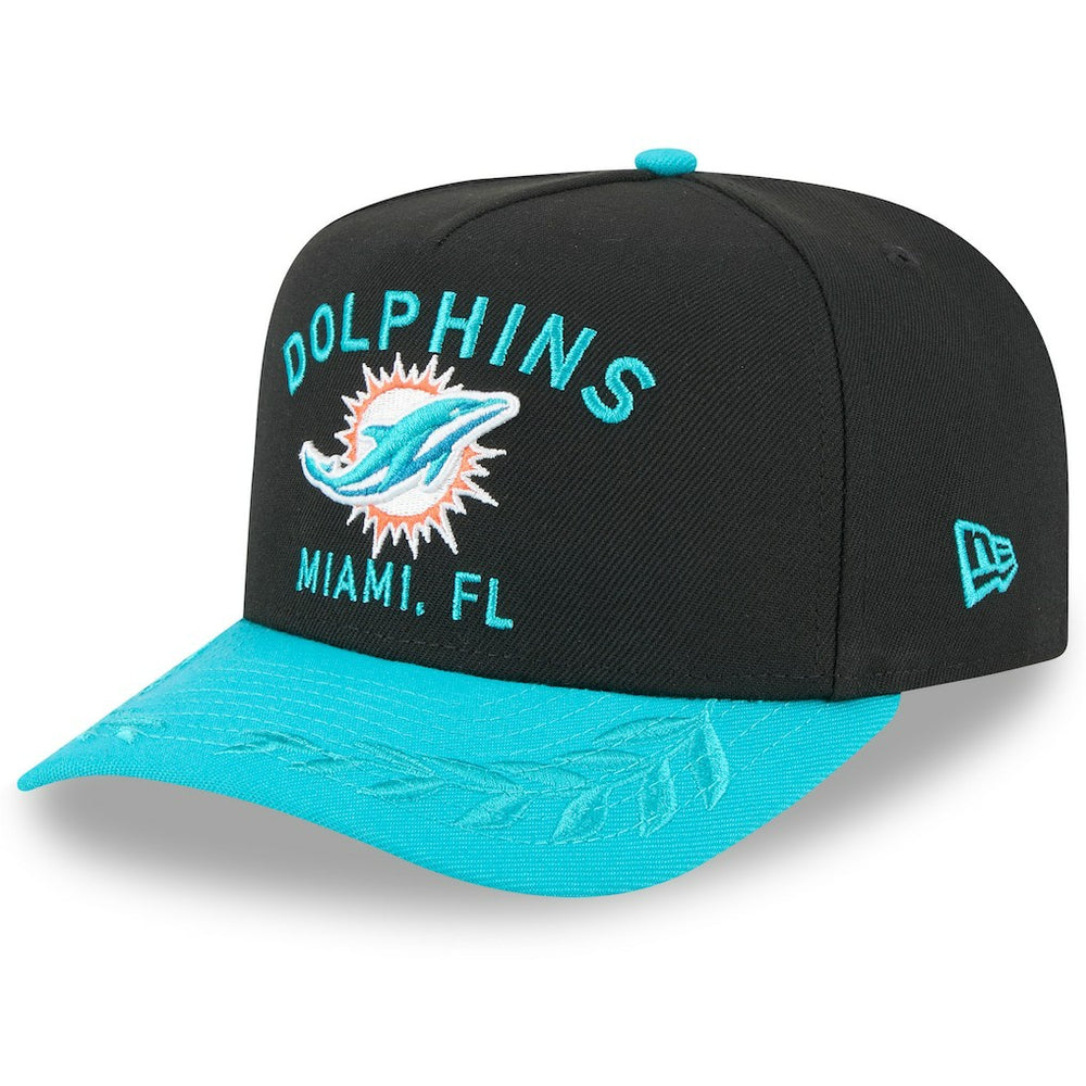 2025 NFL Draft A-Frame 9FIFTY Snapback Hat - Miami Dolphins Hats