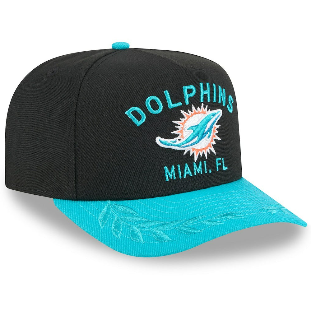 2025 NFL Draft A-Frame 9FIFTY Snapback Hat - Miami Dolphins Hats