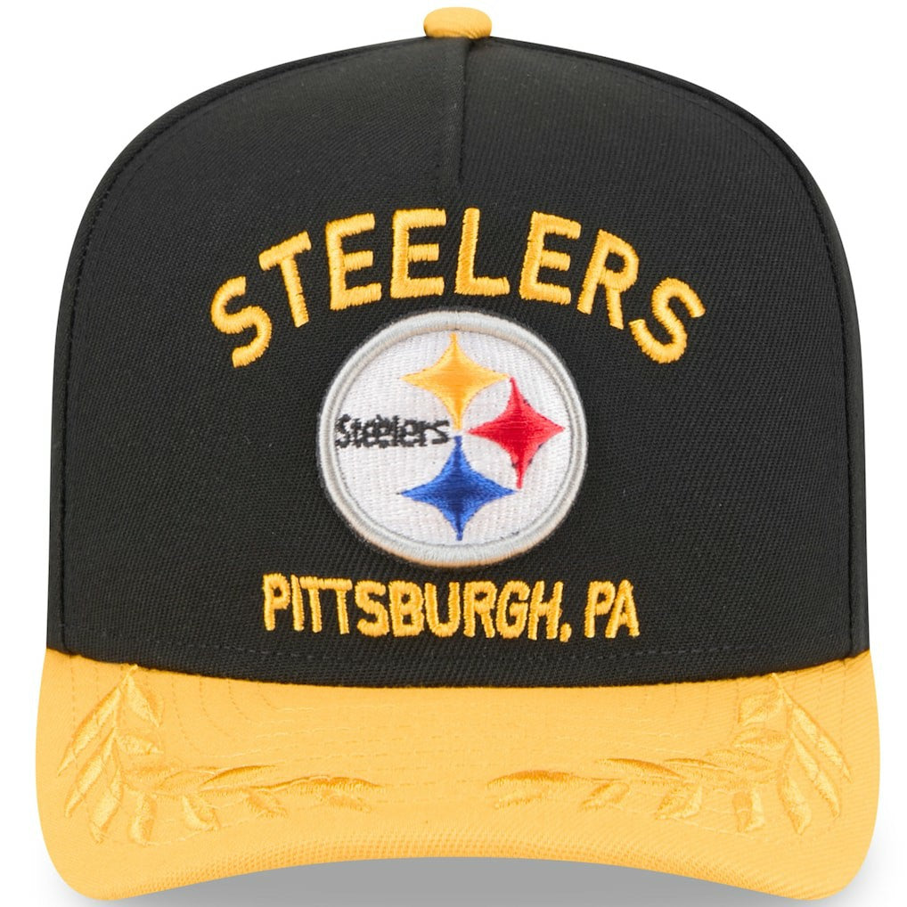 2025 NFL Draft A-Frame 9FIFTY Snapback Hat - Pittsburgh Steelers Hats
