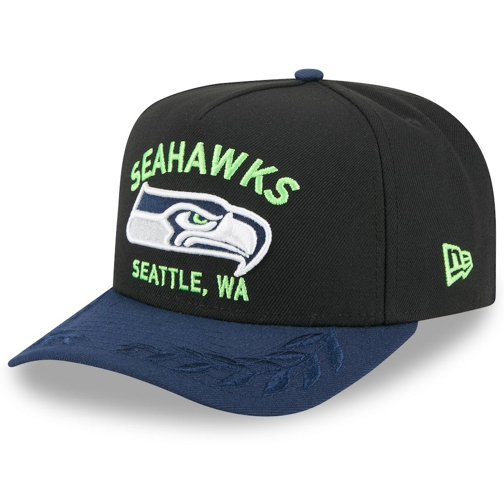 2025 NFL Draft A-Frame 9FIFTY Snapback Hat - Seattle Seahawks Hats