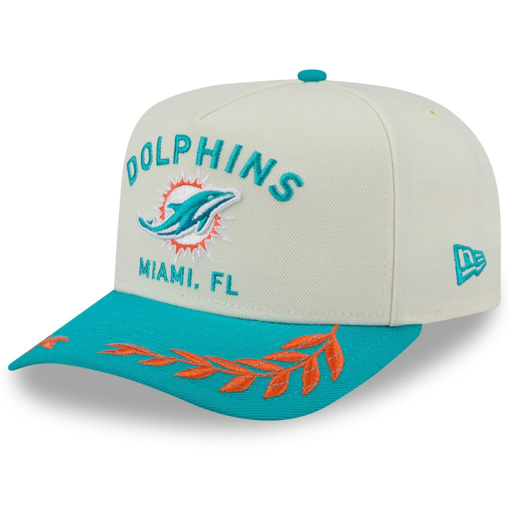 2025 NFL Draft A-Frame 9FIFTY Snapback Hat - Miami Dolphins Hats