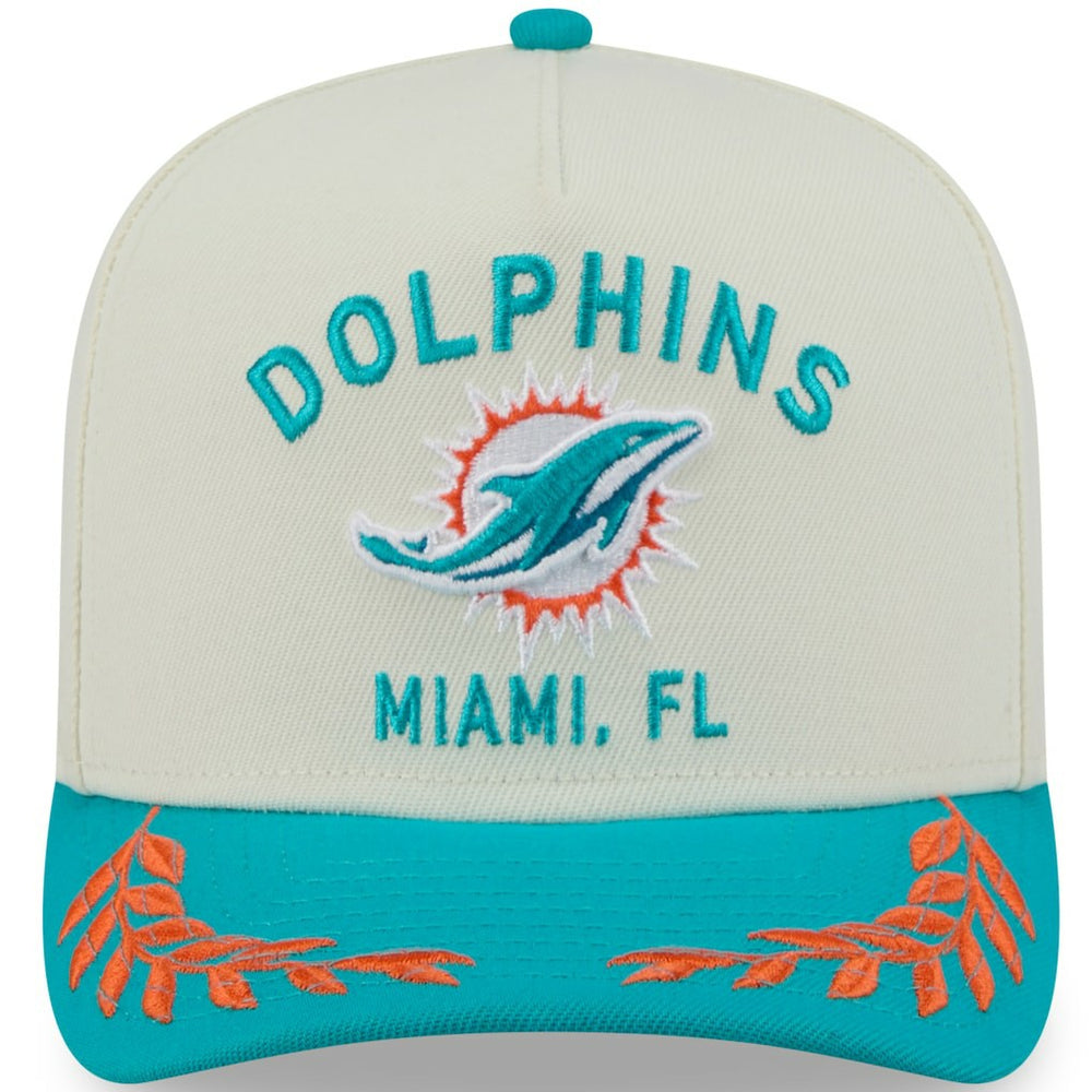 2025 NFL Draft A-Frame 9FIFTY Snapback Hat - Miami Dolphins Hats