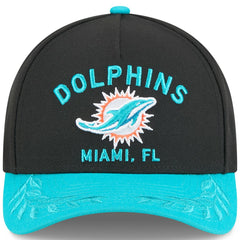 2025 NFL Draft 9FORTY A-Frame M-Crown Adjustable Hat - Miami Dolphins Hats