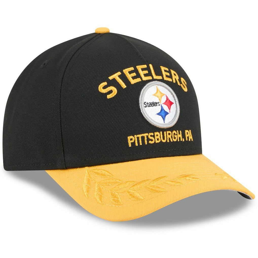 2025 NFL Draft 9FORTY A-Frame M-Crown Adjustable Hat - Pittsburgh Steelers Hats