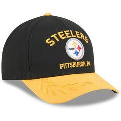 2025 NFL Draft 9FORTY A-Frame M-Crown Adjustable Hat - Pittsburgh Steelers Hats