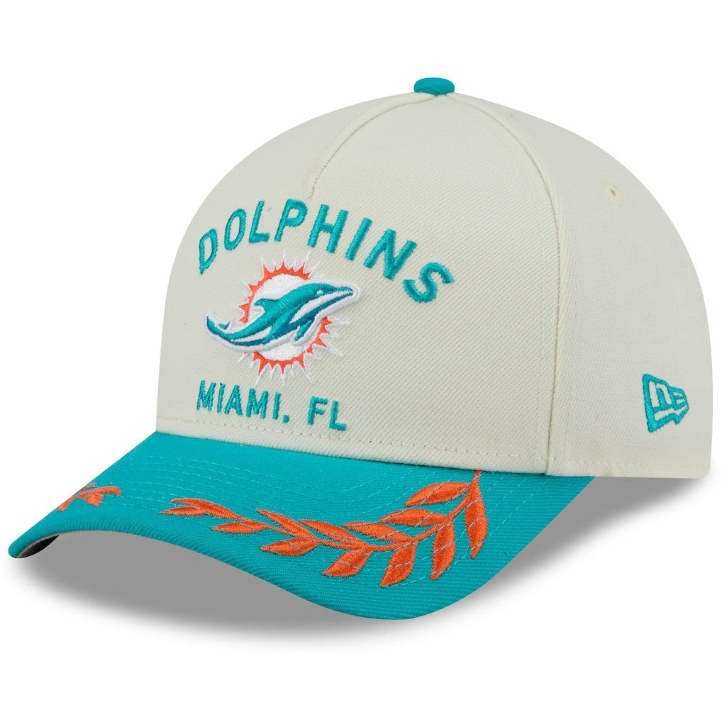 2025 NFL Draft 9FORTY A-Frame M-Crown Adjustable Hat - Miami Dolphins Hats