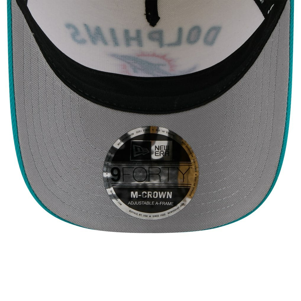 2025 NFL Draft 9FORTY A-Frame M-Crown Adjustable Hat - Miami Dolphins Hats