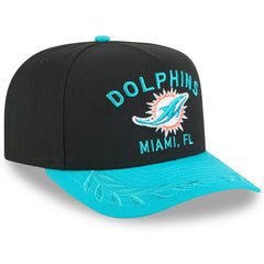 Youth 2025 NFL Draft A-Frame 9FIFTY Snapback Hat - Miami Dolphins Hats