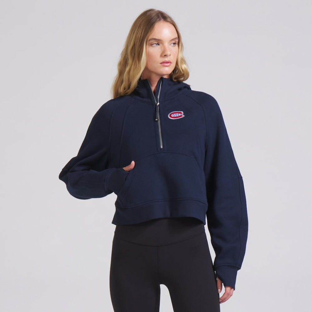 NHL Montreal Canadiens lululemon Women's Scuba Oversized Half-Zip Hoodie