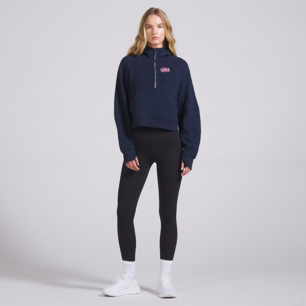 NHL Montreal Canadiens lululemon Women's Scuba Oversized Half-Zip Hoodie