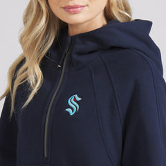 NHL Seattle Kraken lululemon Women's Scuba Oversized Half-Zip Hoodie