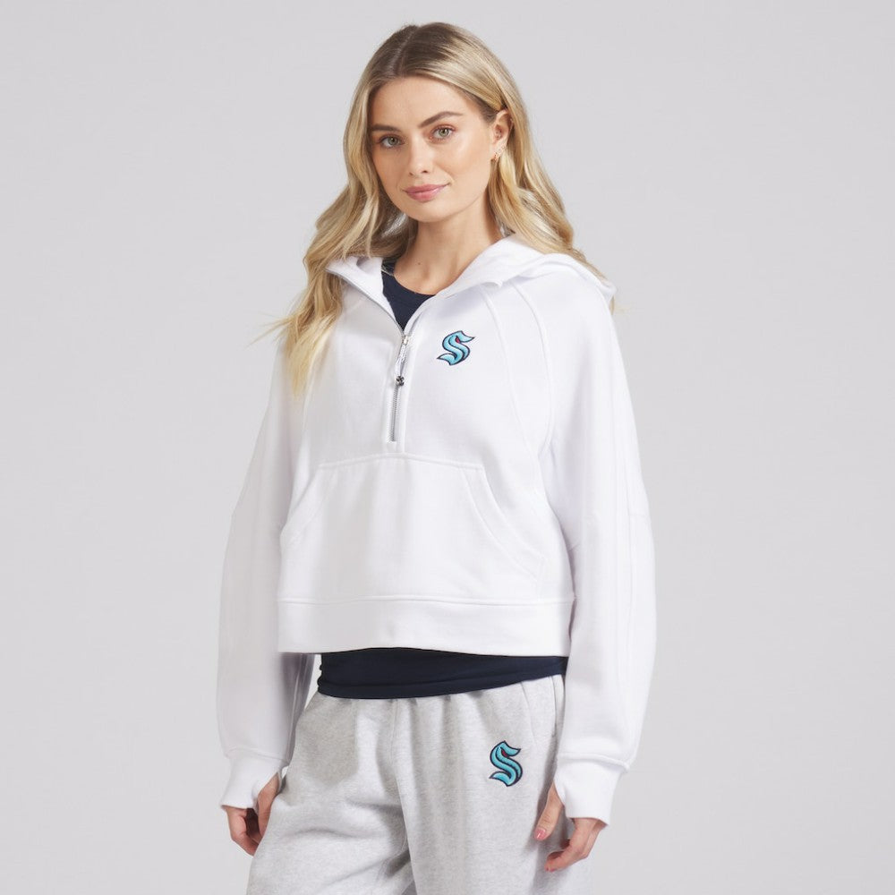 NHL Seattle Kraken lululemon Women's Scuba Oversized Half-Zip Hoodie