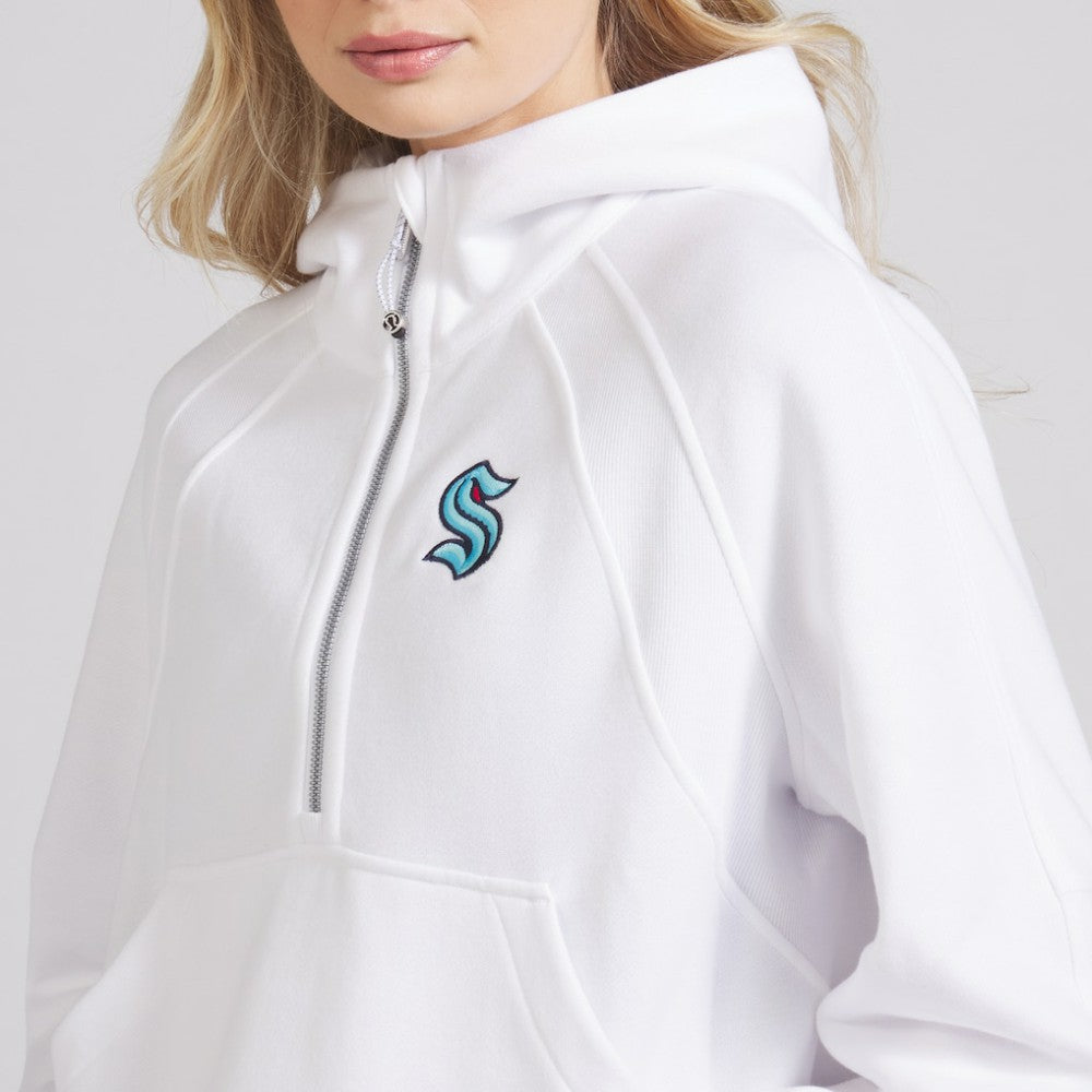 NHL Seattle Kraken lululemon Women's Scuba Oversized Half-Zip Hoodie