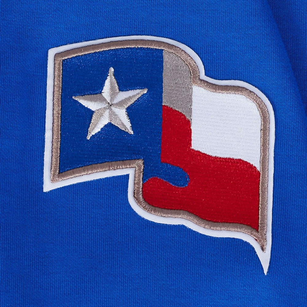 Royal Texas Rangers Pro Standard Women's Game Day Classics Crewneck Pullover Sweatshirt
