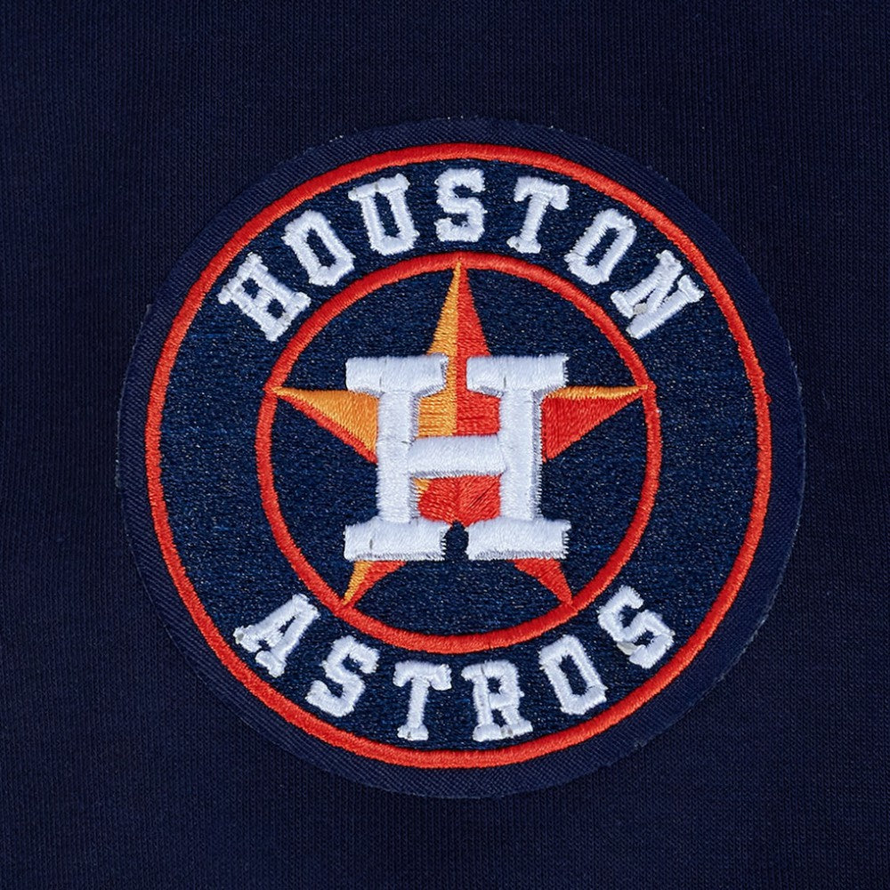 Navy Houston Astros Pro Standard Women's Game Day Classics Crewneck Pullover Sweatshirt