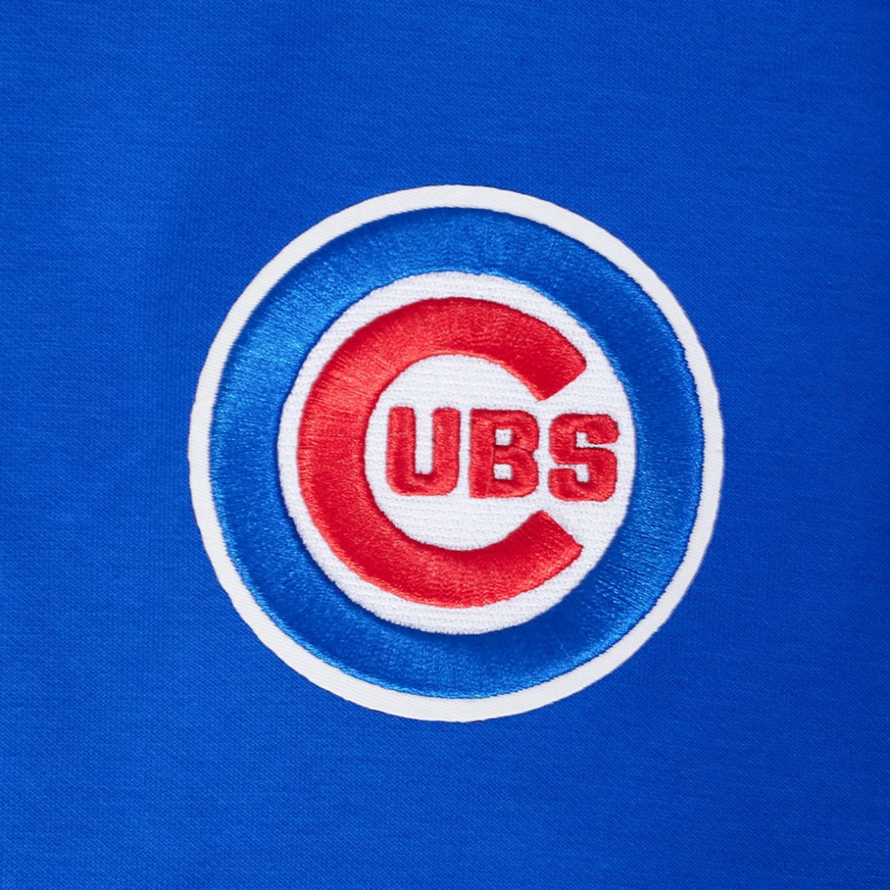 Royal Chicago Cubs Pro Standard Women's Game Day Classics Crewneck Pullover Sweatshirt