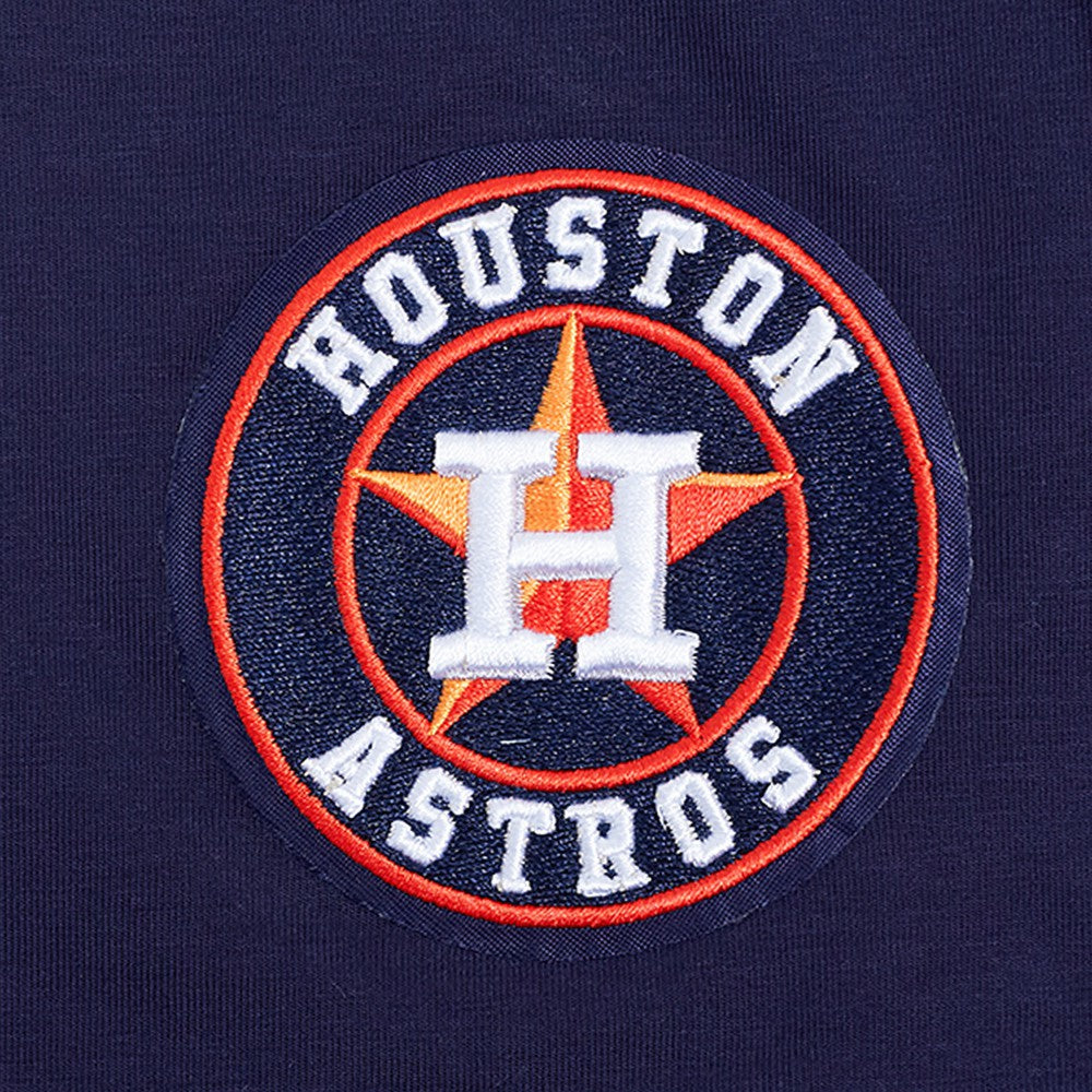 Navy Houston Astros Pro Standard Women's Game Day Classics Baby Doll Cropped T-Shirt