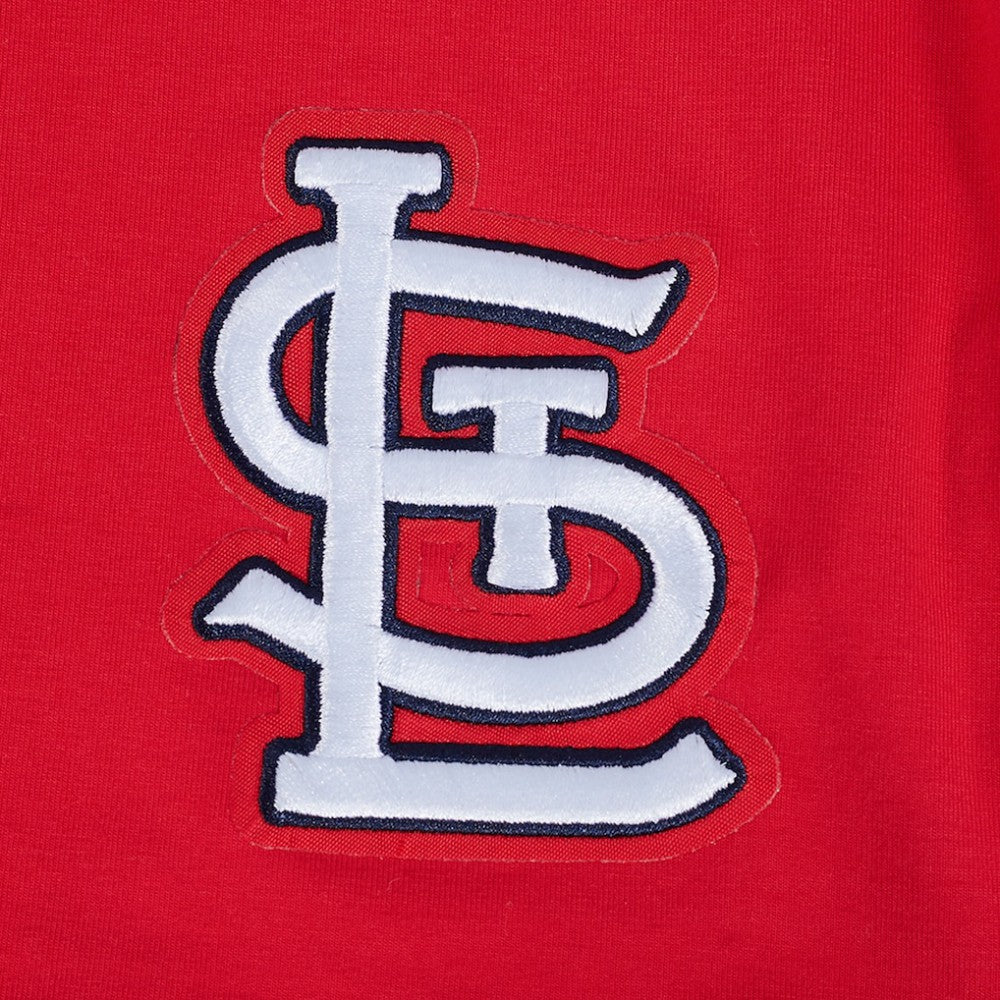 Red St. Louis Cardinals Pro Standard Women's Game Day Classics Baby Doll Cropped T-Shirt