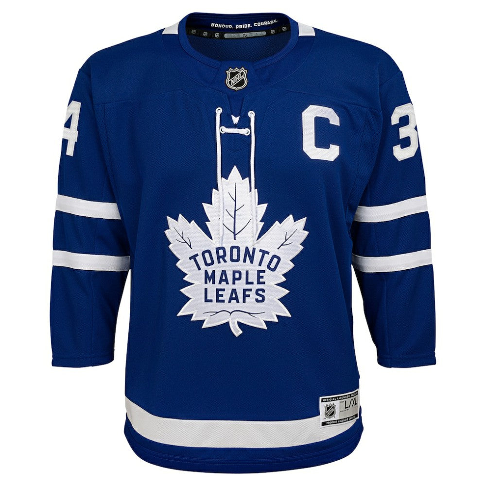NHL Auston Matthews Toronto Maple Leafs Youth Home Premier Player Jersey