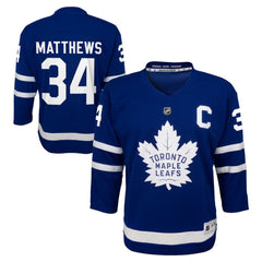 NHL Auston Matthews Toronto Maple Leafs Youth Home Replica Player Jersey