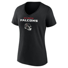 Michael Penix Jr.  Women's Name & Number Team Wordmark V-Neck T-Shirt - Atlanta Falcons T-shirts