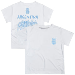 Argentina National Team Vive La Fete Youth Impressions Artwork Icons T-Shirt