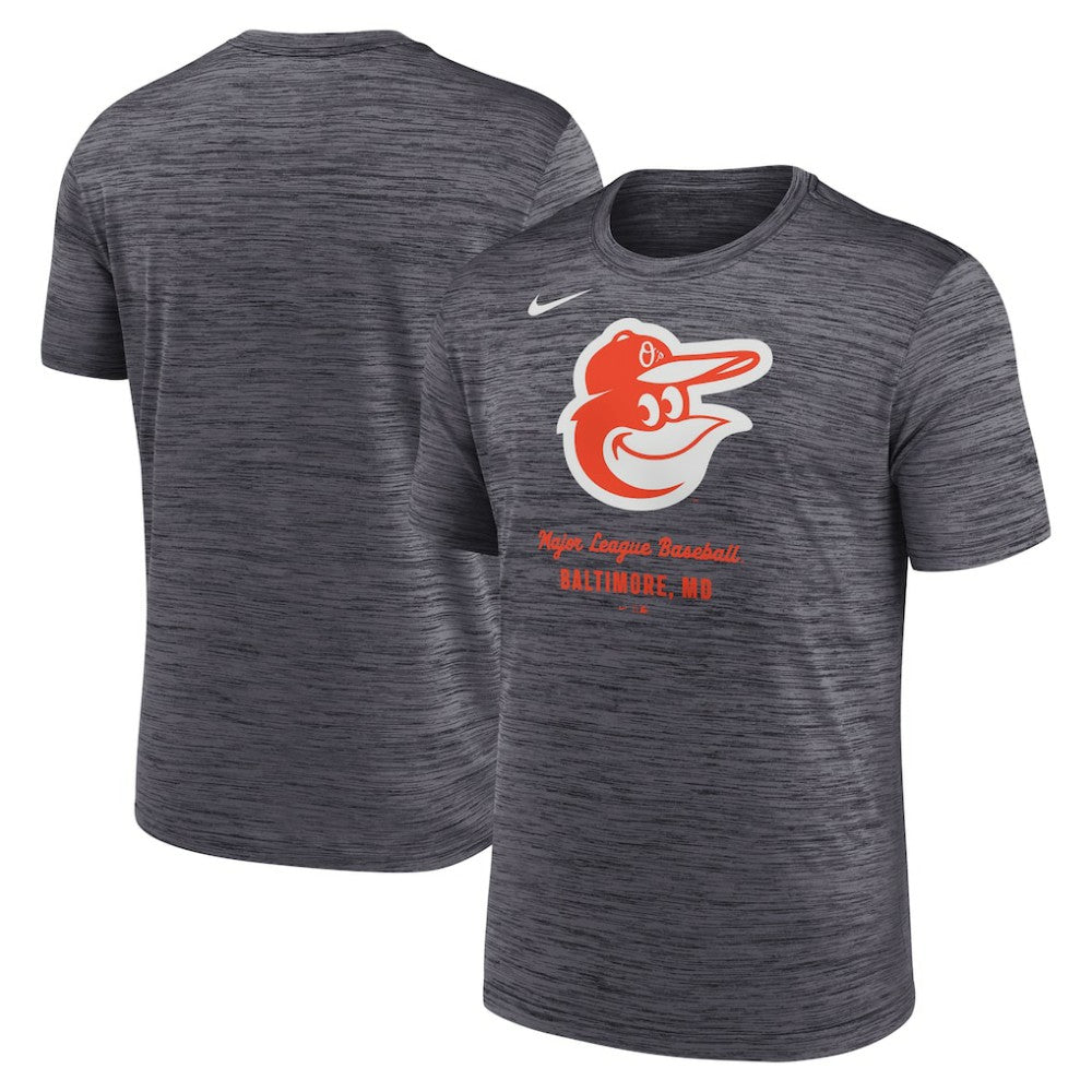 Gray Baltimore Orioles Nike Velocity Dri-FIT T-Shirt