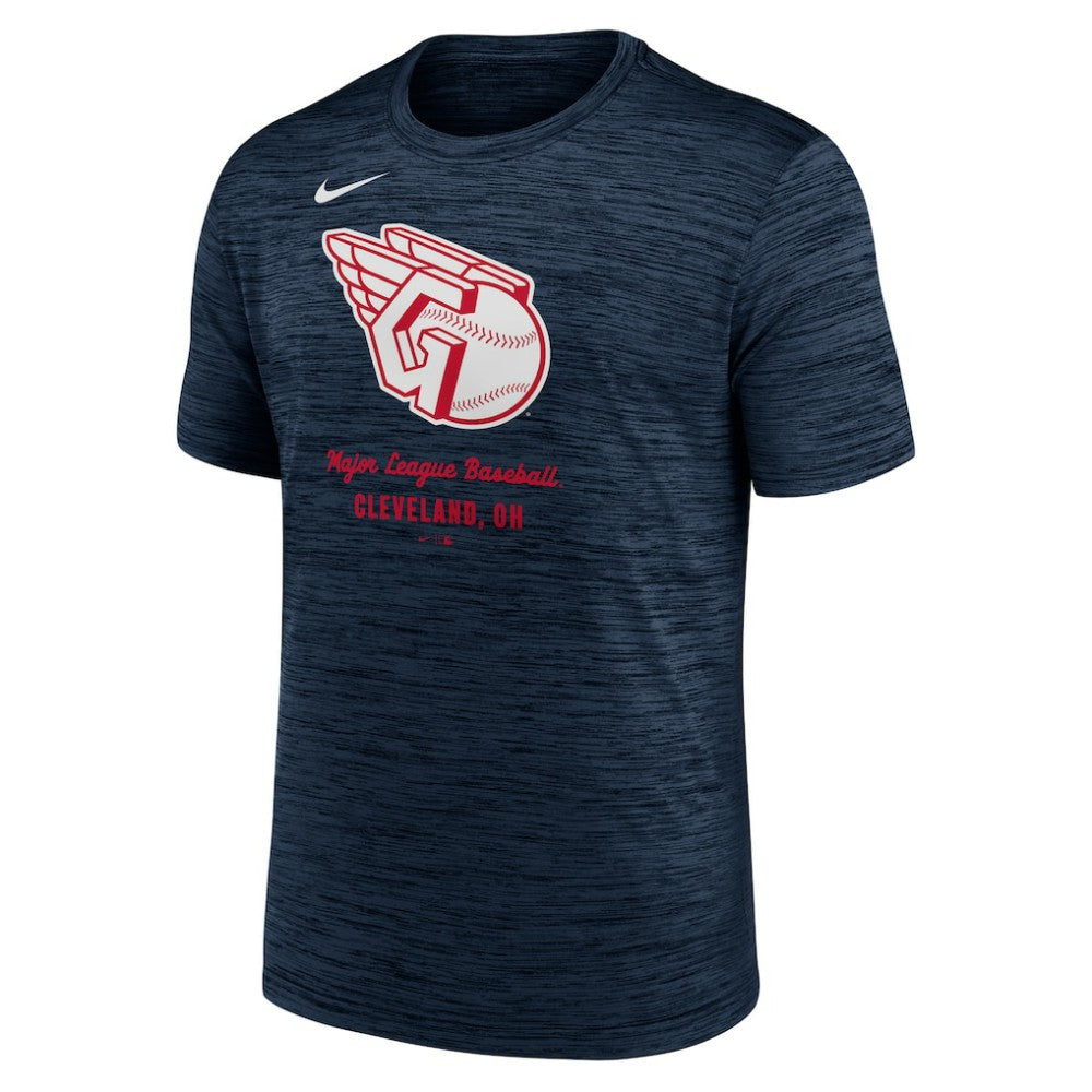 Navy Cleveland Guardians Nike Velocity Dri-FIT T-Shirt