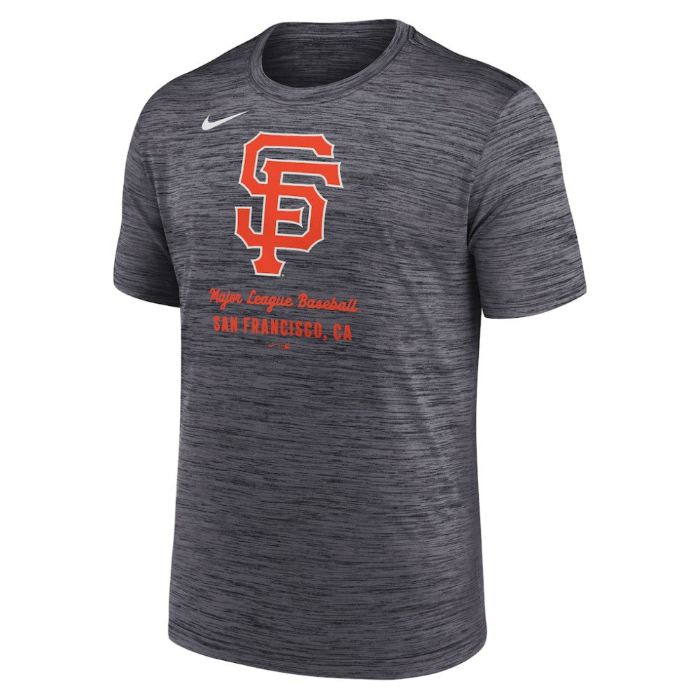 Black San Francisco Giants Nike Velocity Dri-FIT T-Shirt