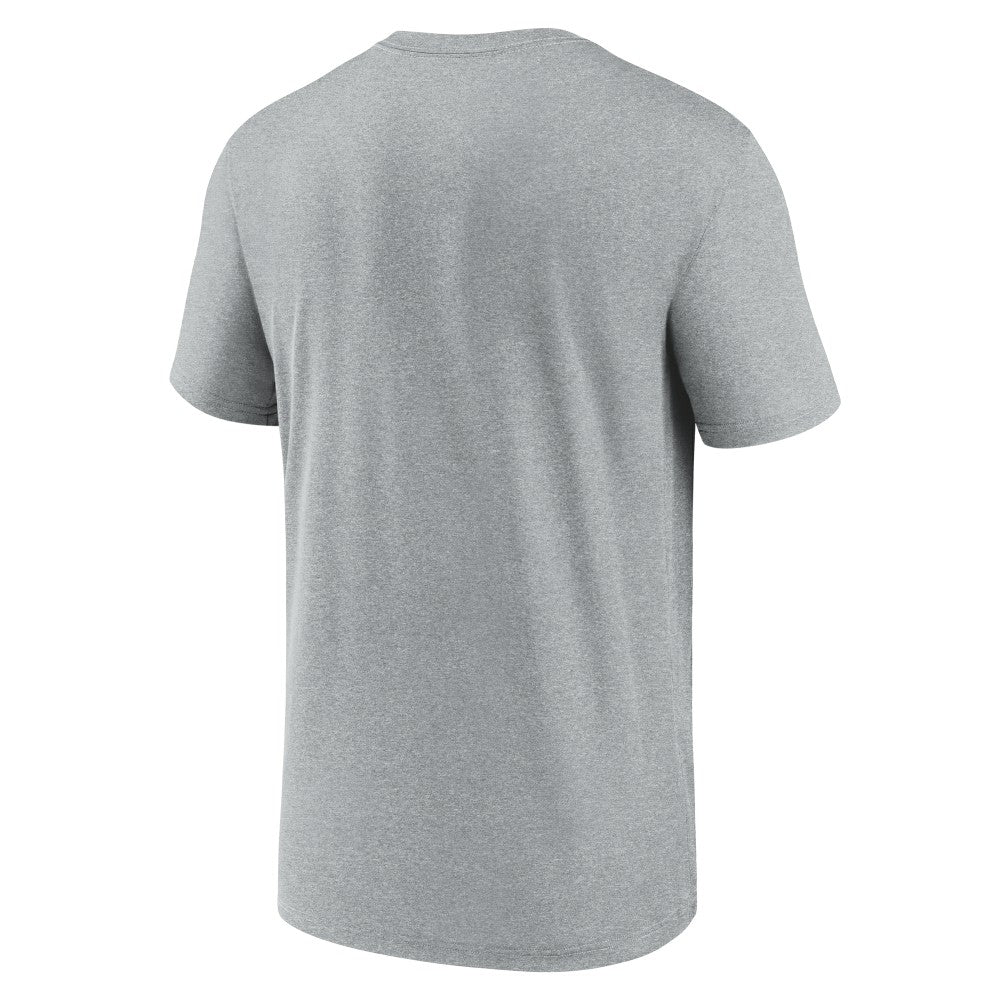 Heather Gray Milwaukee Brewers Nike Tricode Legend Performance T-Shirt