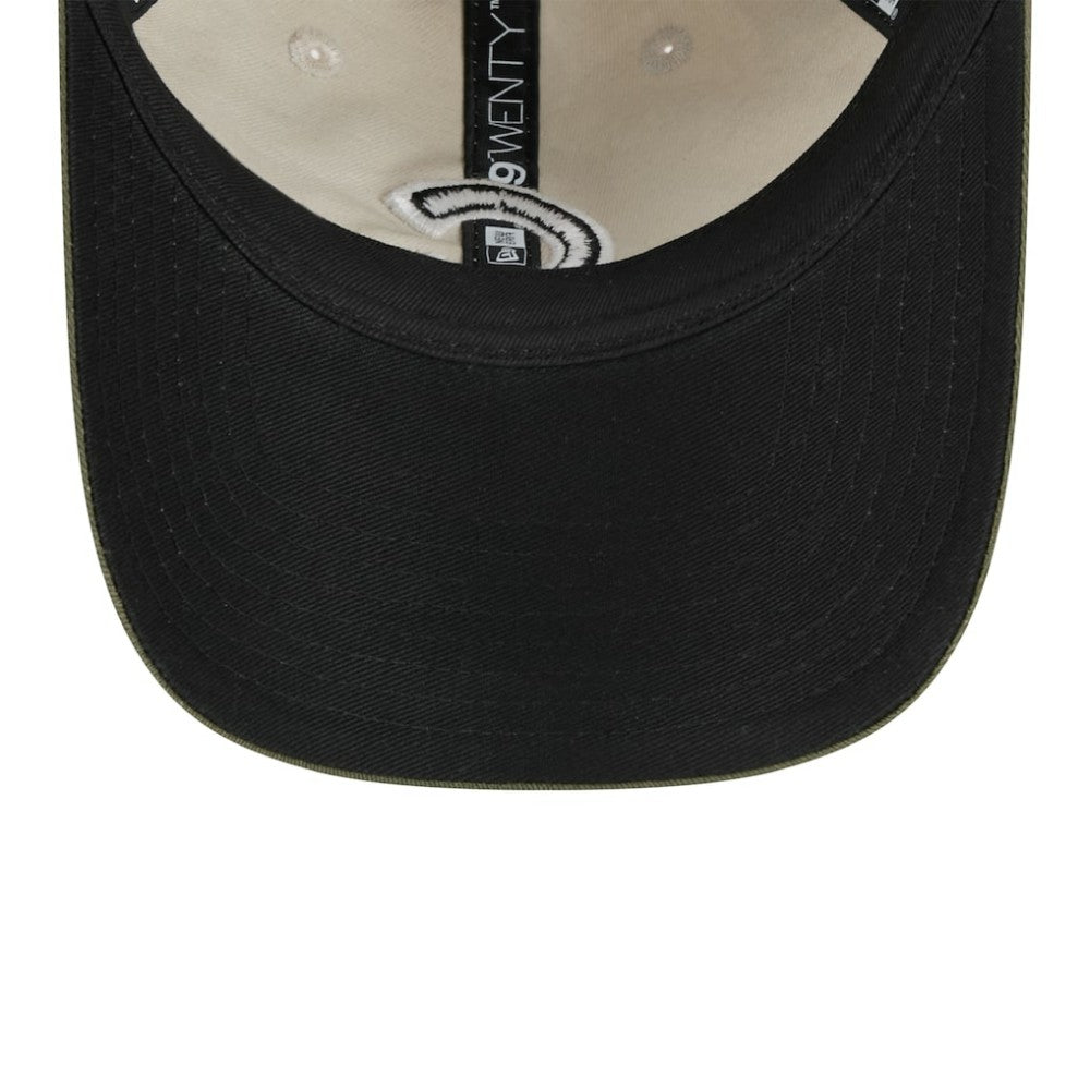 Light Beige/Olive Chicago Cubs New Era Women's 2025 Armed Forces Day 9TWENTY Adjustable Hat