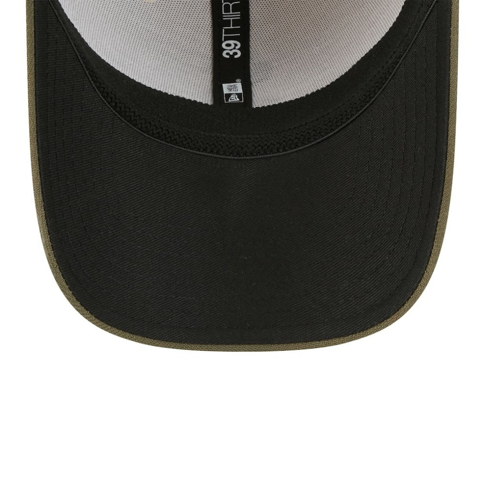 Light Beige/Olive Chicago White Sox New Era 2025 Armed Forces Day 39THIRTY Flex Hat