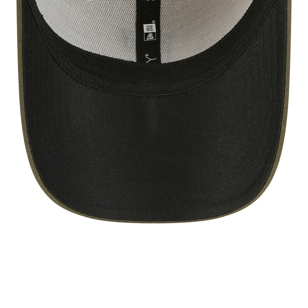 Light Beige/Olive Cleveland Guardians New Era 2025 Armed Forces Day 39THIRTY Flex Hat