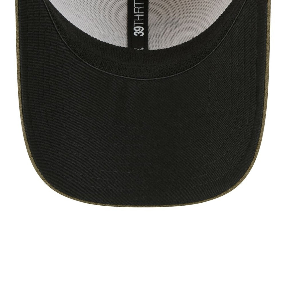 Light Beige/Olive Tampa Bay Rays New Era 2025 Armed Forces Day 39THIRTY Flex Hat