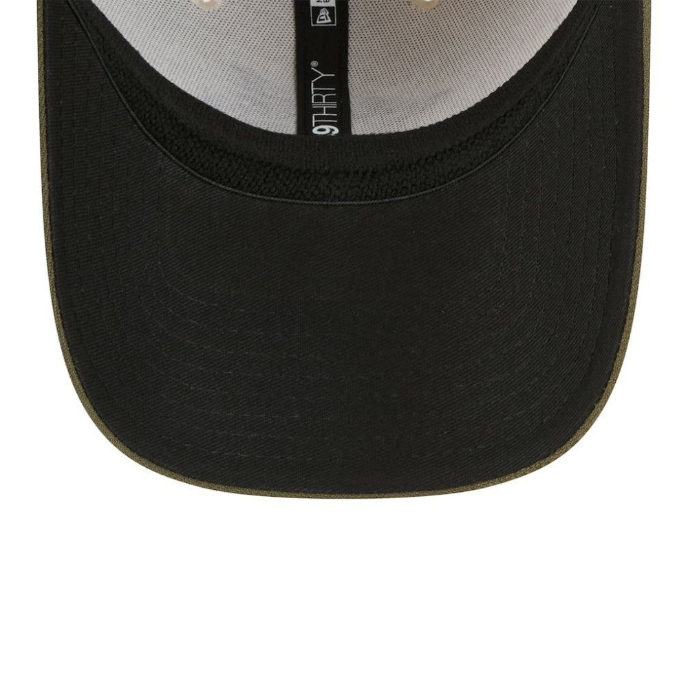 Light Beige/Olive Toronto Blue Jays New Era 2025 Armed Forces Day 39THIRTY Flex Hat