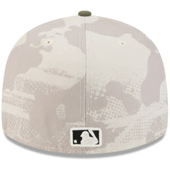 Light Beige/Olive New York Yankees New Era 2025 Armed Forces Day 59FIFTY Fitted Hat