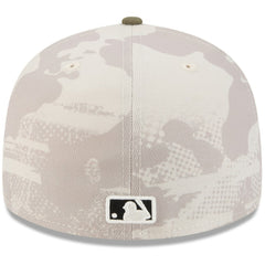 Light Beige/Olive San Diego Padres New Era 2025 Armed Forces Day 59FIFTY Fitted Hat