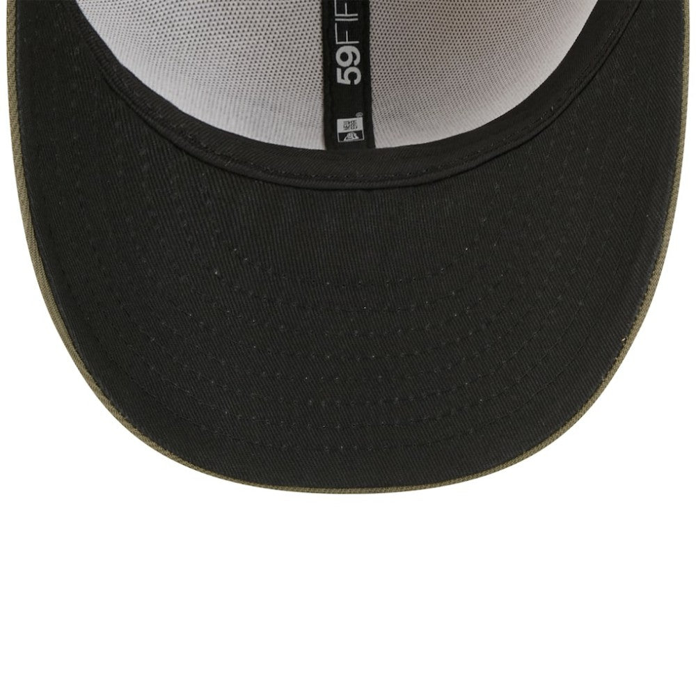 Light Beige/Olive Texas Rangers New Era 2025 Armed Forces Day 59FIFTY Fitted Hat