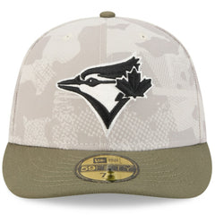 Light Beige/Olive Toronto Blue Jays New Era 2025 Armed Forces Day 59FIFTY Fitted Hat