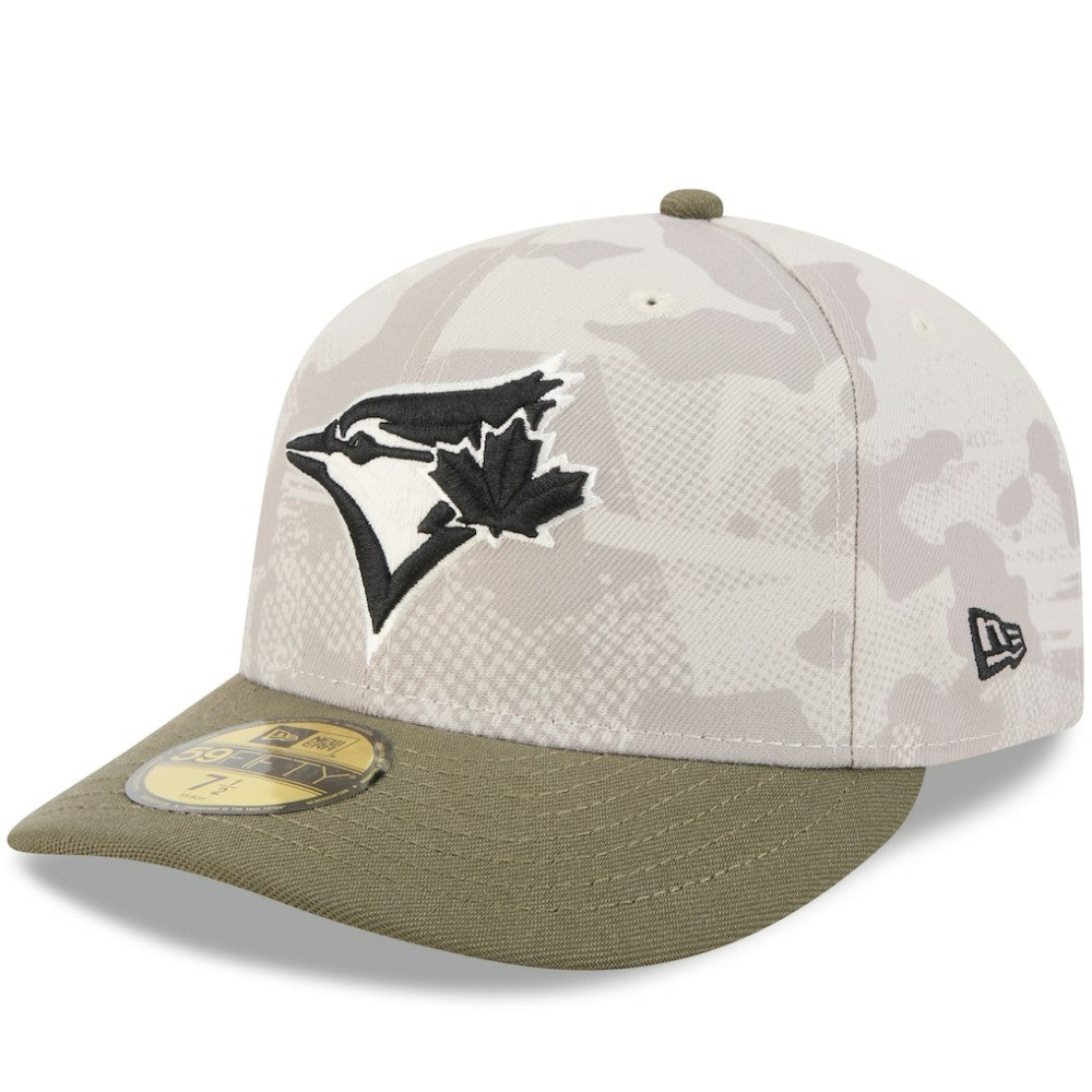 Light Beige/Olive Toronto Blue Jays New Era 2025 Armed Forces Day 59FIFTY Fitted Hat