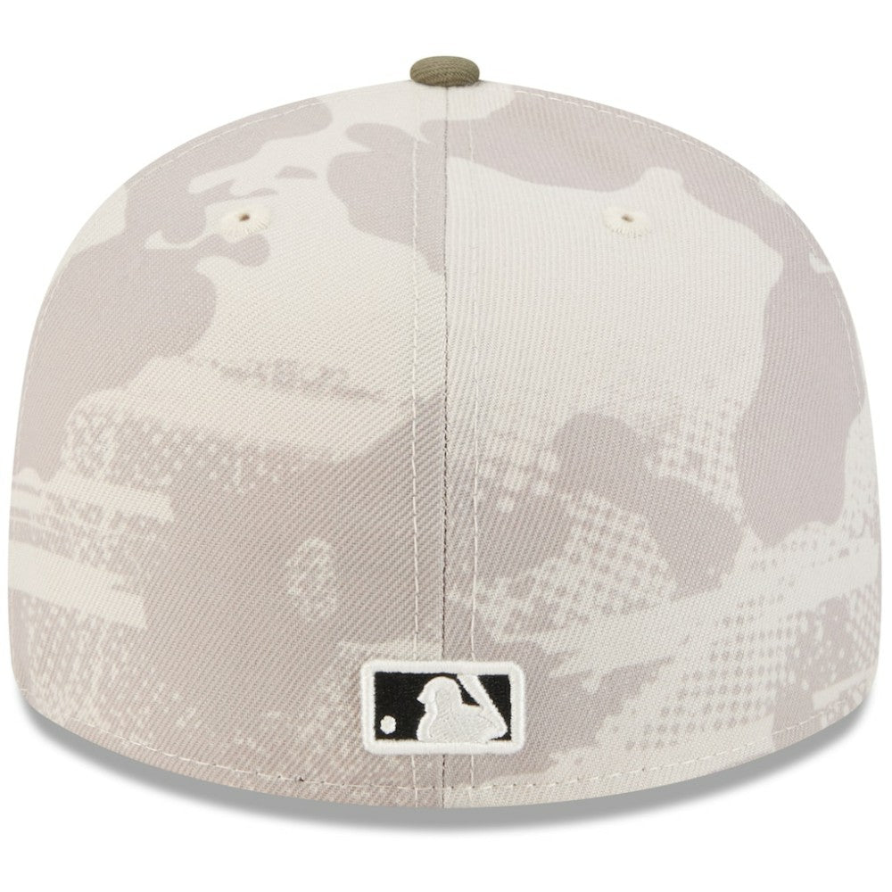 Light Beige/Olive Toronto Blue Jays New Era 2025 Armed Forces Day 59FIFTY Fitted Hat