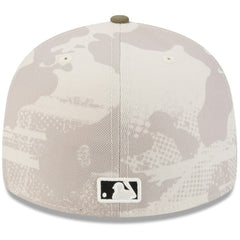 Light Beige/Olive Toronto Blue Jays New Era 2025 Armed Forces Day 59FIFTY Fitted Hat